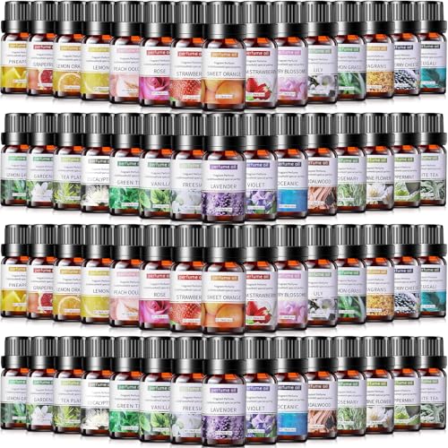 Nuanchu 30 Essential Oils Set 10ml Natural Essential Oils Aromath...