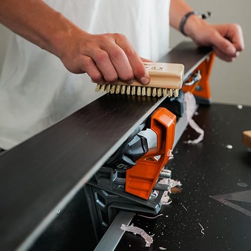 Miniatura 2 de RaceWax Pro Horsehair Ski Snowboard Cera Cepillo 0.276 in - (RA-5711)