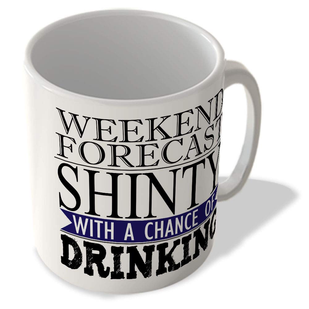 McMug - Weekend Forecast - Shinty with a Chance of Drinking - Mug, Ceramic, 11fl.oz.