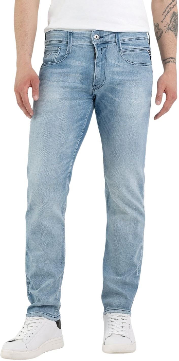Replay Herren Jeans Anbass Hyperflex Colour Xlite