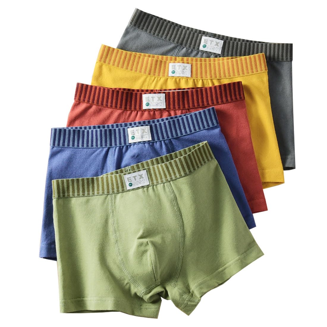 Boys Underwear Boxer Briefs Cotton Comfort Breathable Little Boys Shorts Boxer for Toddler and Big Kids