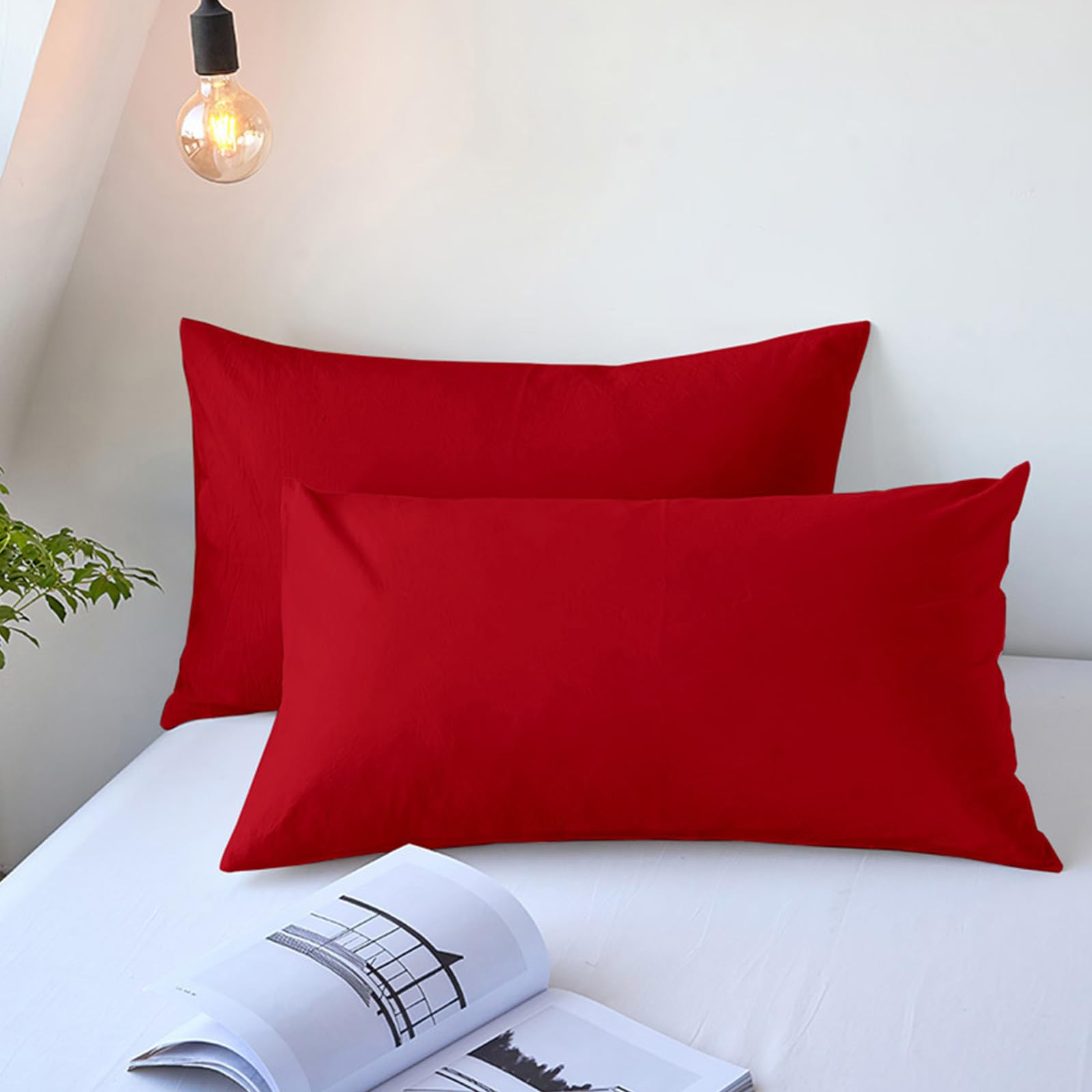 Side Sleeper Pillows for Adults Cooling Body Pillowcase Set for Hot Sleepers Breathable Velvet Soft Full Length Pillow