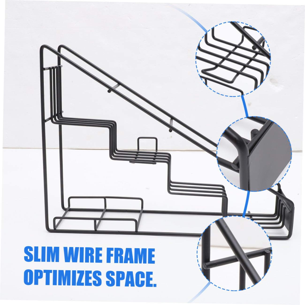 Cabilock Sirup Organizer Mit Schrägem Design Für Einfache Entnahme Platzsparendes Regal Für Küche Oder Zufällige Farbe