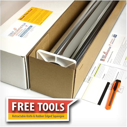 Miniatura 2 de BDF S35 - Película reflectante para ventana con alto rechazo de calor, color plateado 35 (mediano) - 48 pulgadas x 24 pies