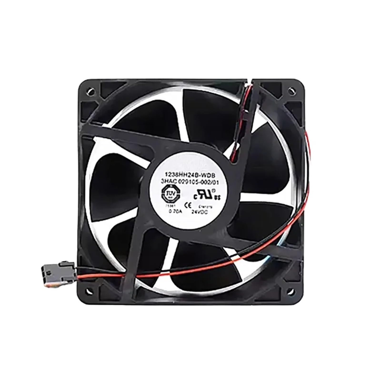 Ventilateur 120mm 24V 0.7A 1238HH24B-WDB haute pression d'air