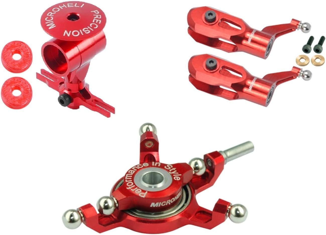 Precision CNC Power Package (RED) - WLTOYS V950