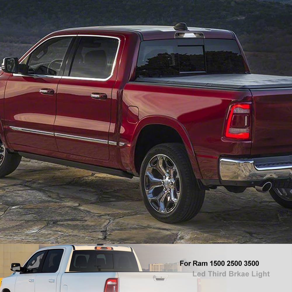 Mingrui Test LED サードブレーキライト 2009-2024 ダッジ・ラム 1500 2500 3500 4500 5