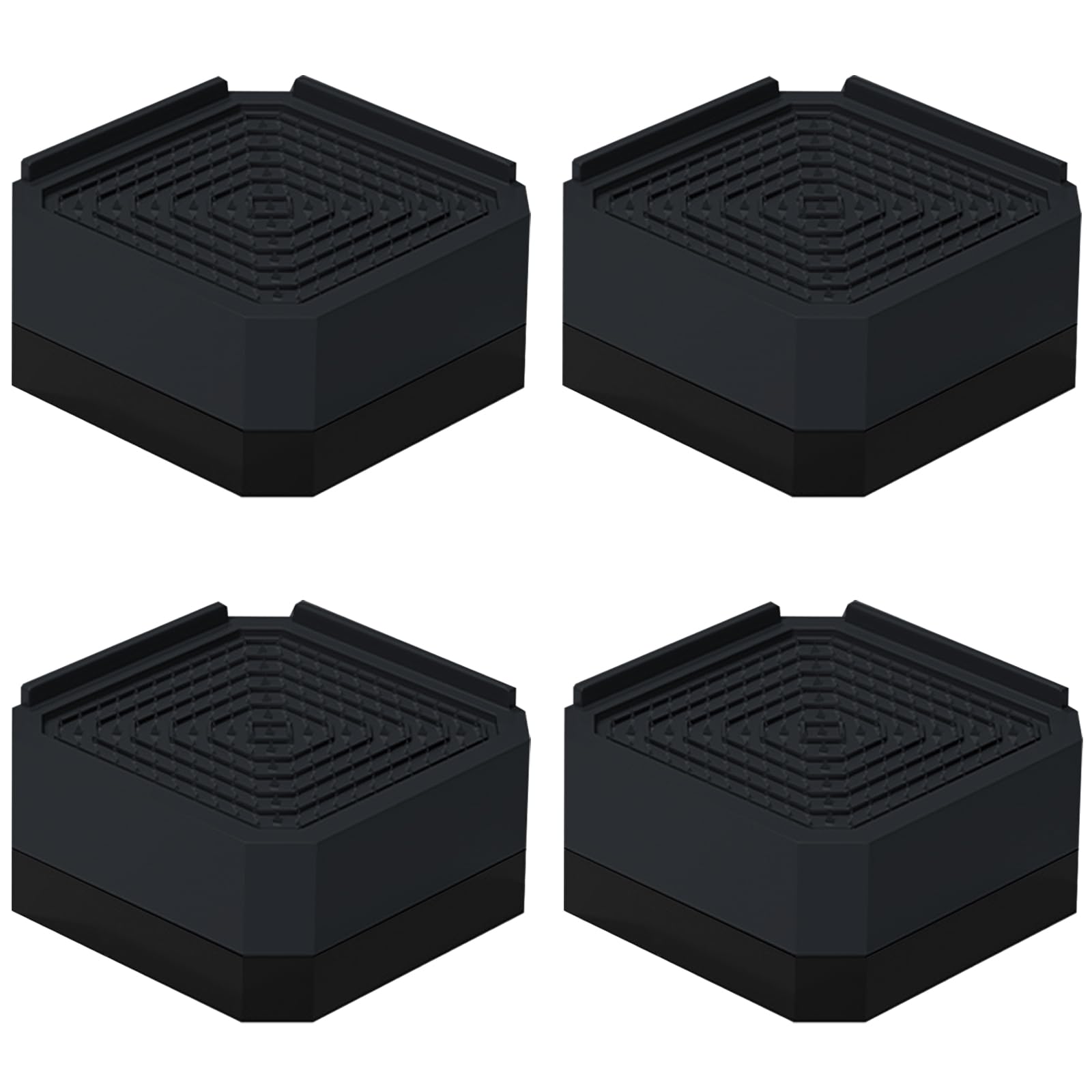 Amazon.co.jp: GOTISO 洗濯機用防振かさ上げ台 防振ゴム 底上げ