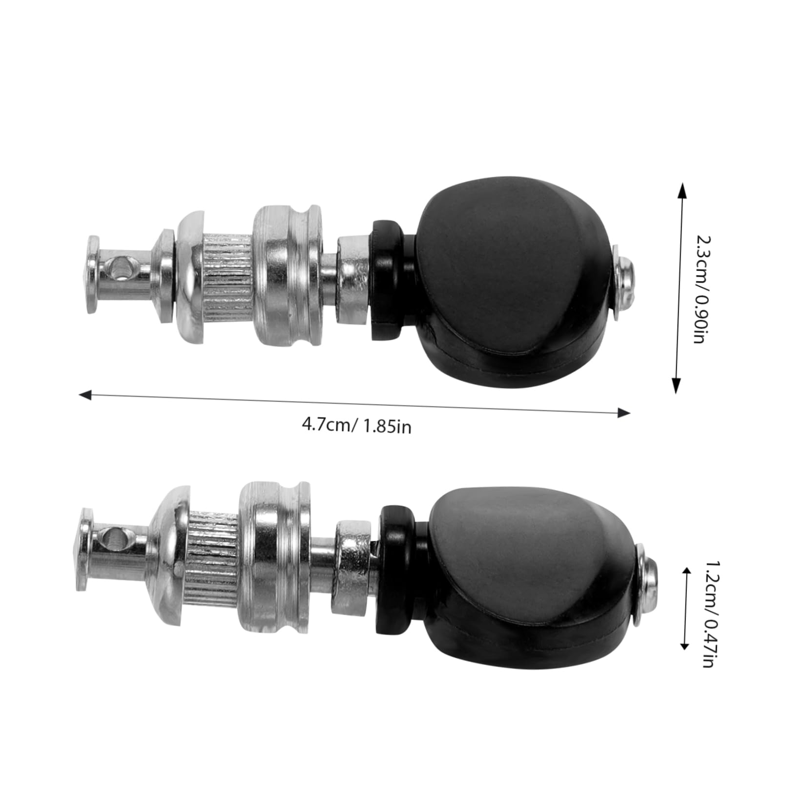 BESTonZON 16pezzi Piroli Per Ukulele Facile e Preciso Per Strumenti Musicali Accessori Per Ukulele Soprano e Principianti