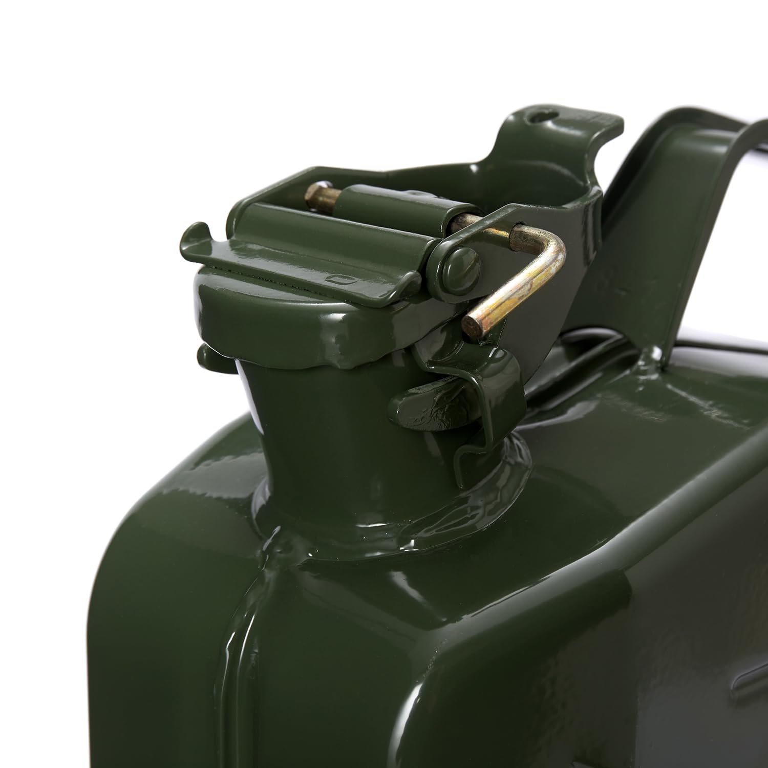 Tanica Carburante Metallica 20 Litri Oxid7 - Verde Oliva, Omologata ONU E T&Uuml;V