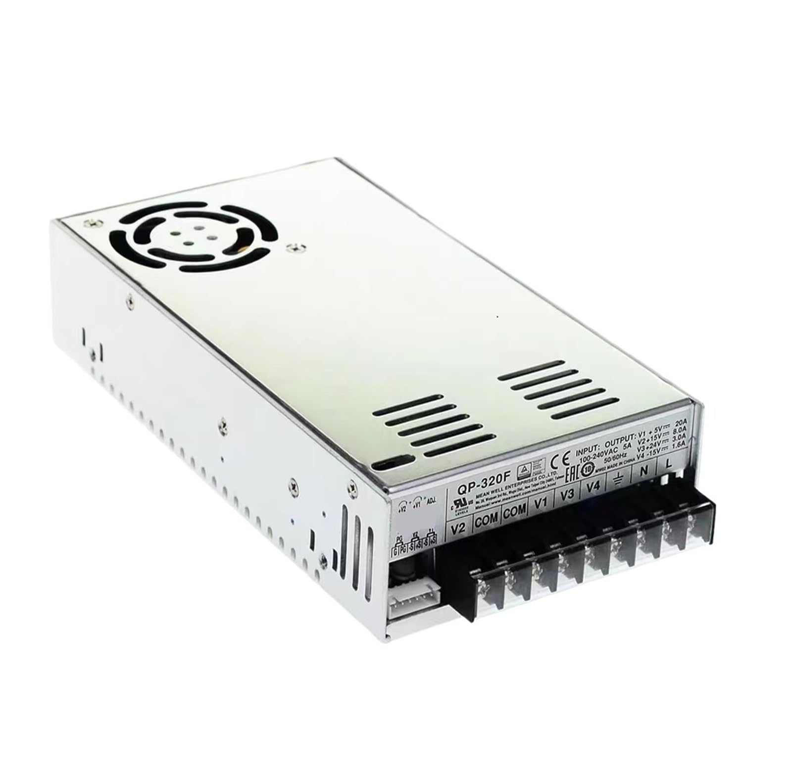 BRODEFUP Power supply QP-320D Qp-320F 320W Quad Output with PFC Function(QP-320F)