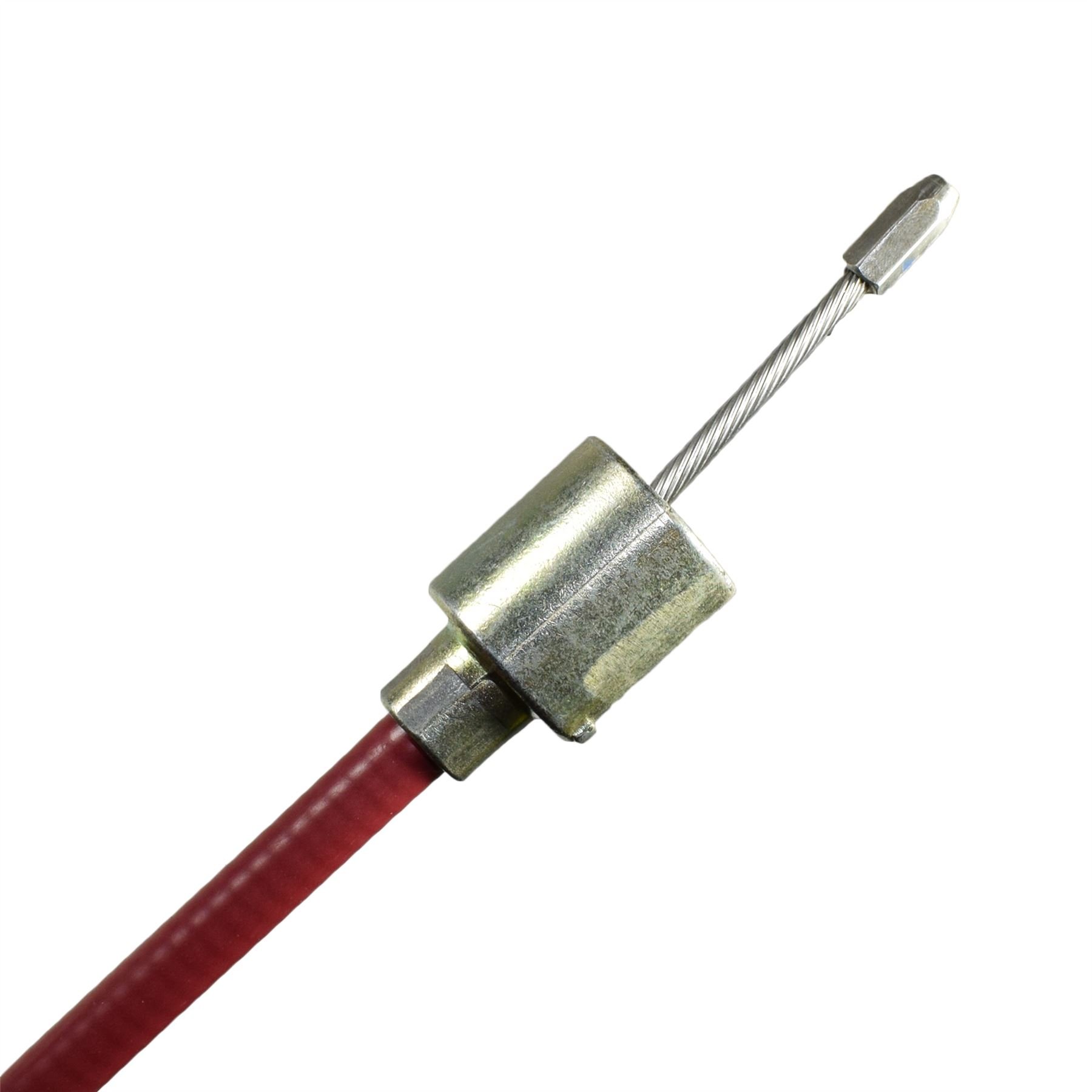 AB Tools 2 kable hamulcowe do przyczepy ze stali nierdzewnej końcówka grzyba osłona zewnętrzna 1320 mm ALKO