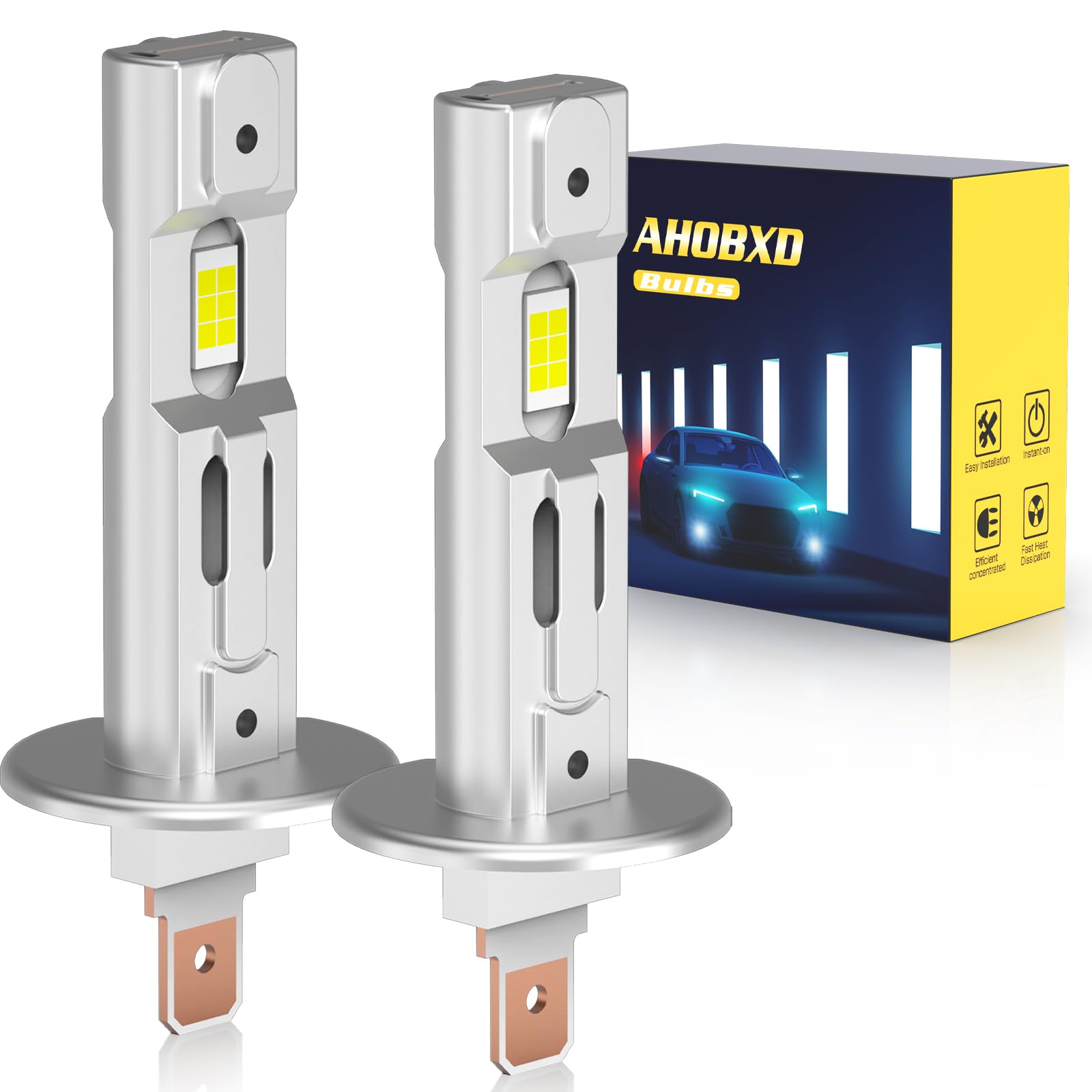 AHOBXD H1 Bulbs (50,000 Lumens)