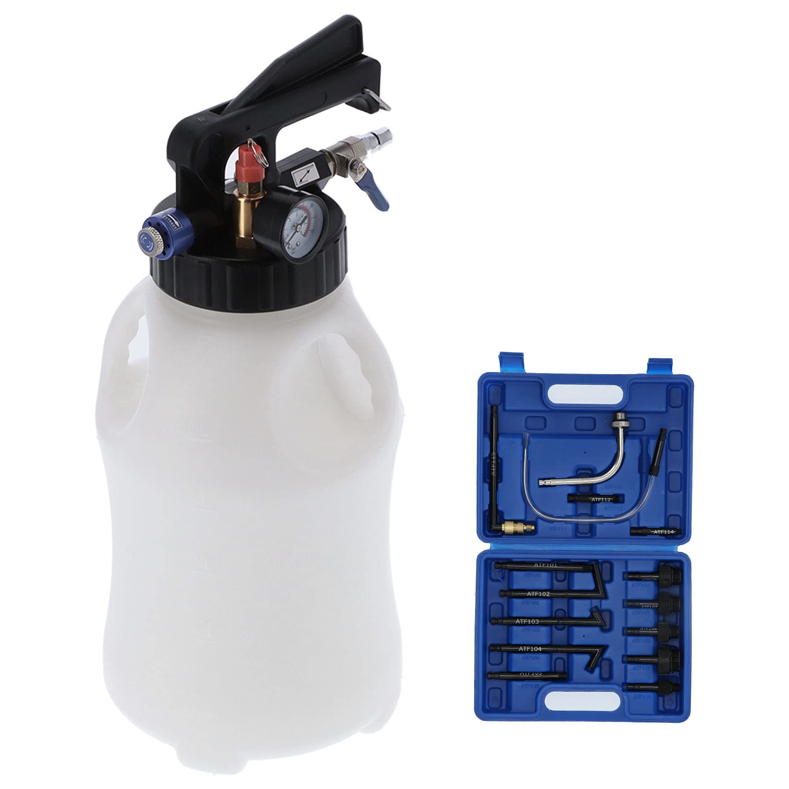 Llenado De Aceite De Transmisión, Dispensador De Aceite De Transmisión Automática Neumática 6L Llenado De Aceite De Motor Cambio De Fluido Herramienta De Recarga