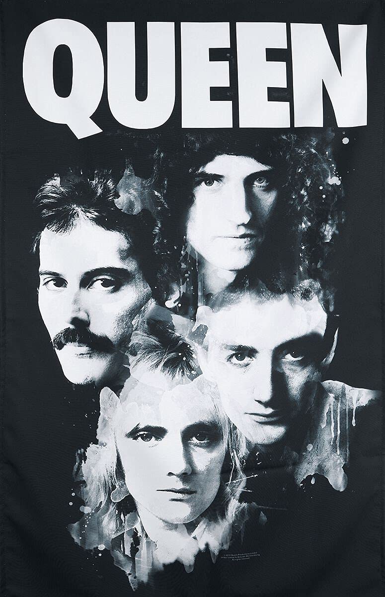 Queen Poster Faces Portraits Band Logo Official 70cm x 106cm