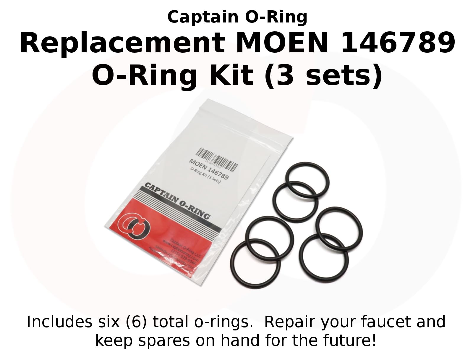 Captain O-Ring – Replacement 146789 O-Rings for Specific Moen