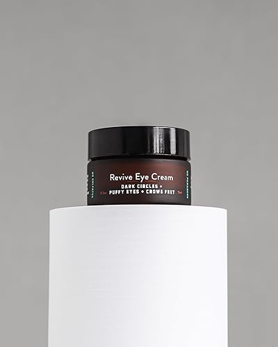 Miniatura 5 de ASSEMBLED Crema para ojos Revive (0.5oz), tratamiento multivitamínico con cafeína sin fragancia