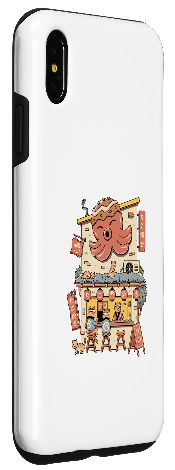 Amazon.co.jp: iPhone XS Max たこ焼きハウス スマホケース : 家電＆カメラ