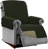 Vista 147 de Sofa Shield - Funda para sillón con respaldo patentado con correa, protector de cojín, funda reversible diseñada en EE. UU. resistente a manchas