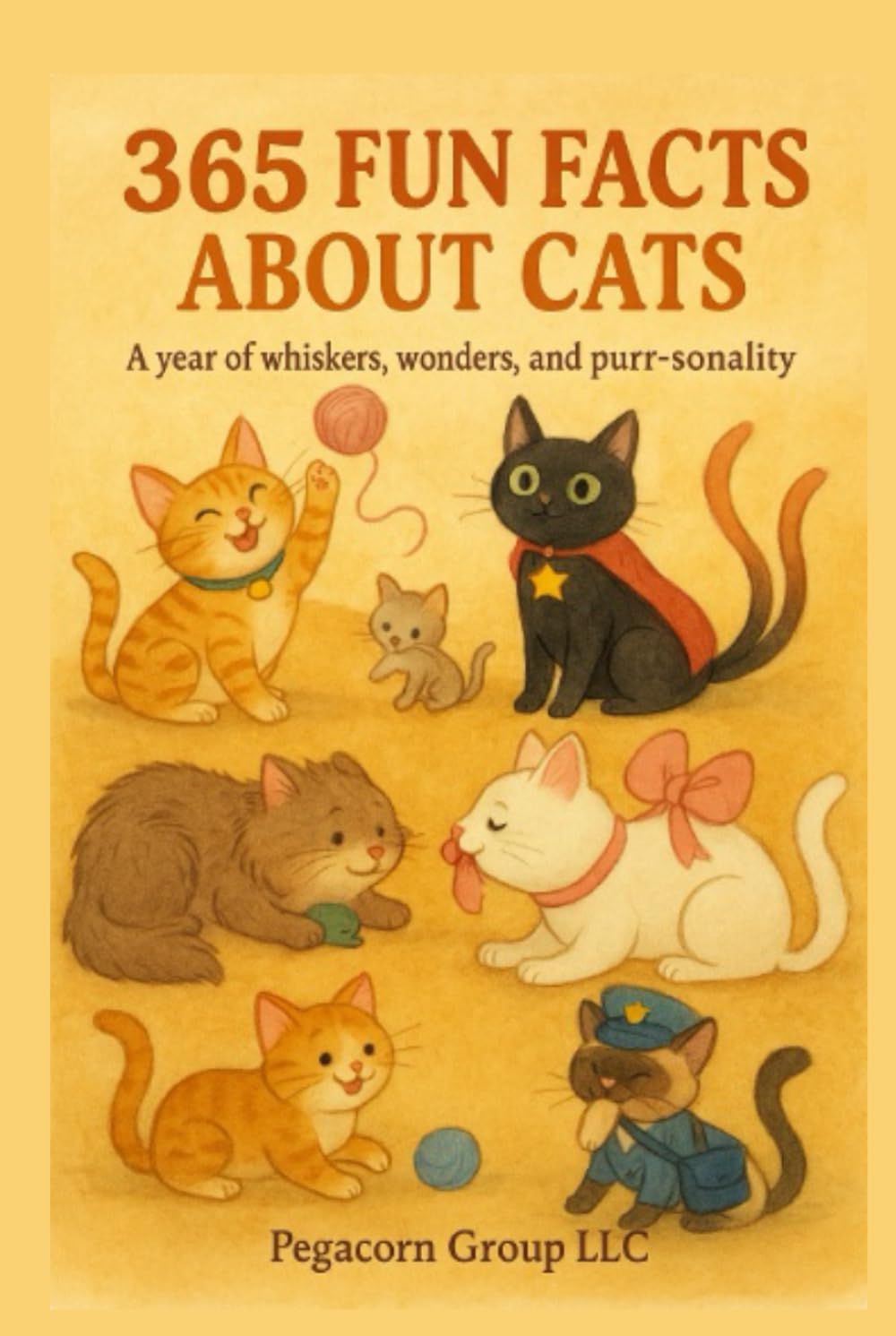 365 FUN FACTS ABOUT CATS: A year of wonder, whiskers and purr-sonality