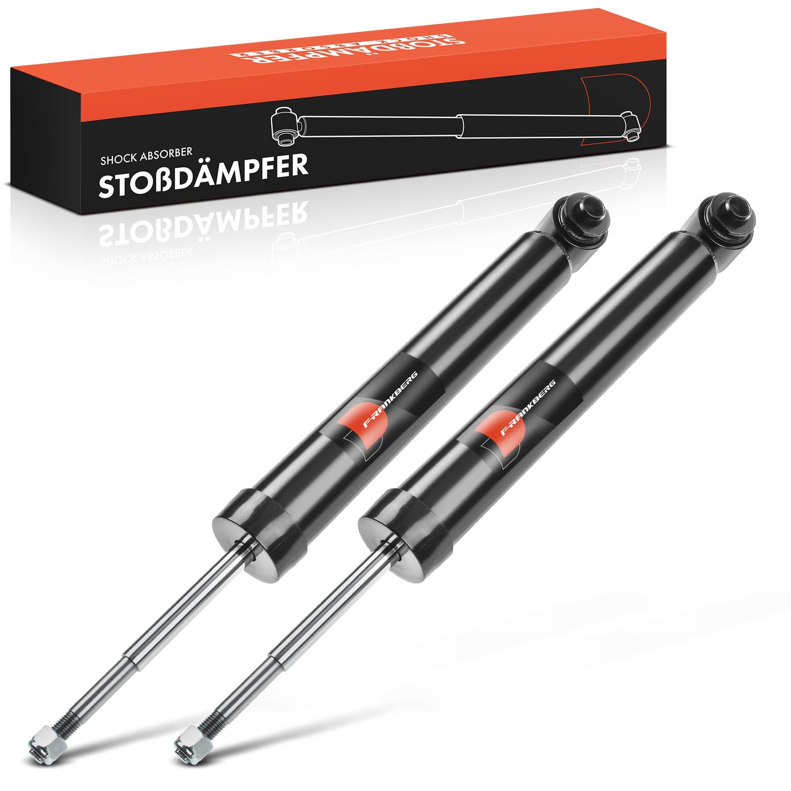 Frankberg 2 amortiguadores traseros 466 mm con presión gas. Número de | Compatible con: X5 E53