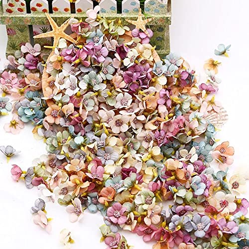 PXRLMYF 100Pcs Artificial Daisy Flower Heads Multi-color Small Silk Daisy Flower Mini Fake Flowers Heads for DIY Wreath Gift Craft Party Festival Decoration - Image 3