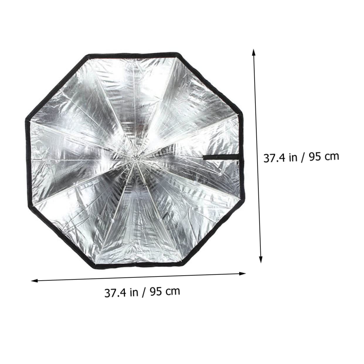 Softbox Fotográfico Tipo Paraguas Octogonal para Fotografía De Exteriores Y De Estudio