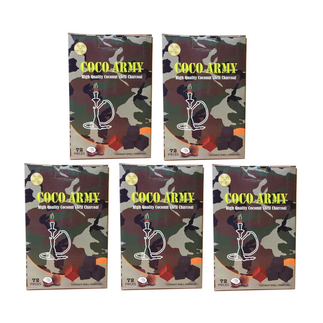 Natural Coconut Charcoal - 1kg x 5 Boxes