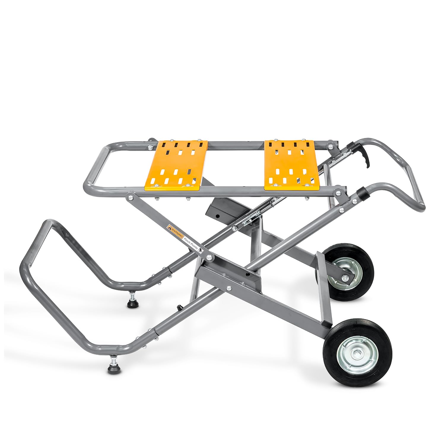 POWERTEC Table Saw Stand with 8-Inch Jobsite Wheels, Upright