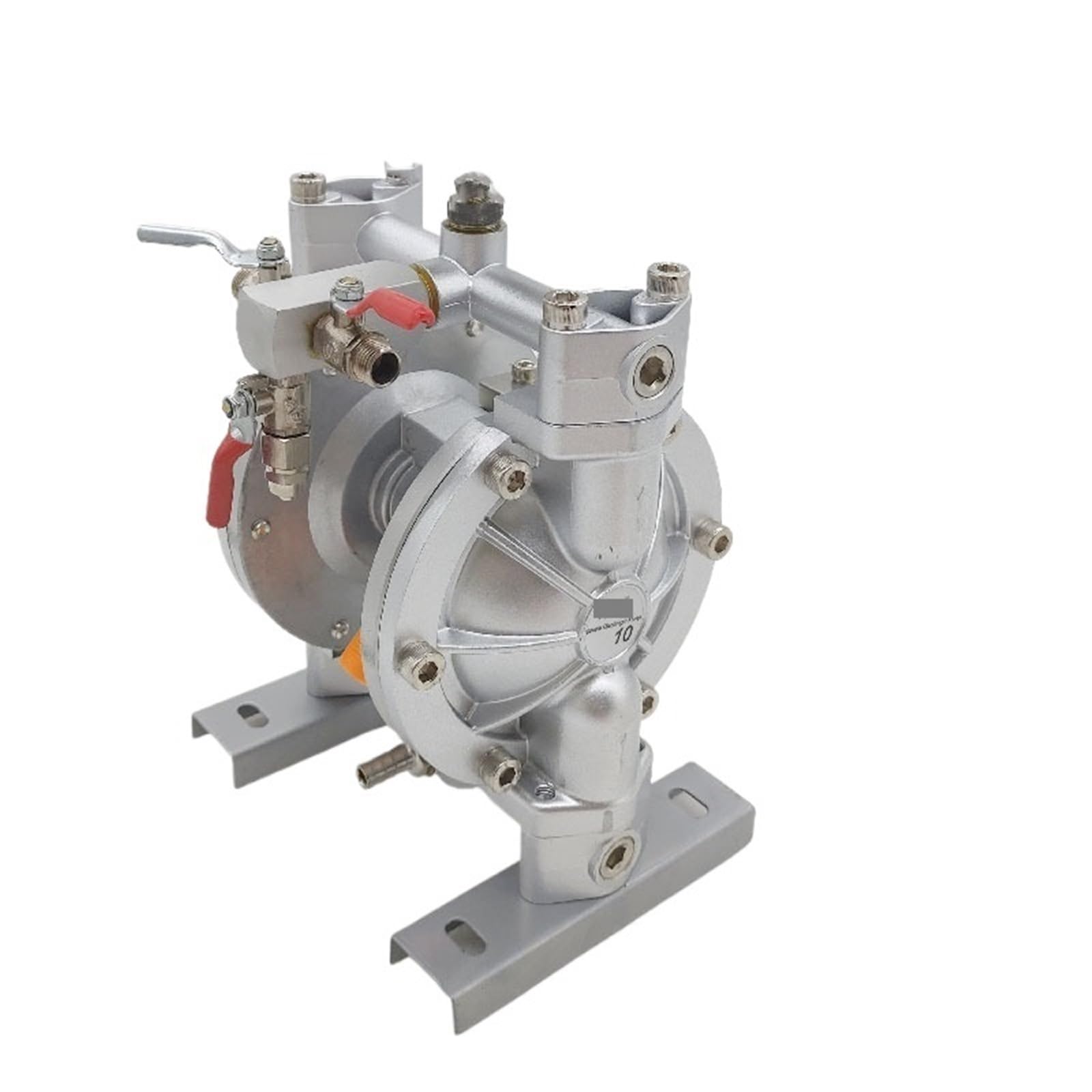CUDTAPI Diaphragm Pump, Paint Spray Booster, Acid Alkali Resistant Pneumatic, Single(A-10)