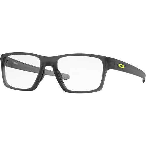 Oakley Men's Ox8140 Litebeam Square Prescription Eyeglass Frames