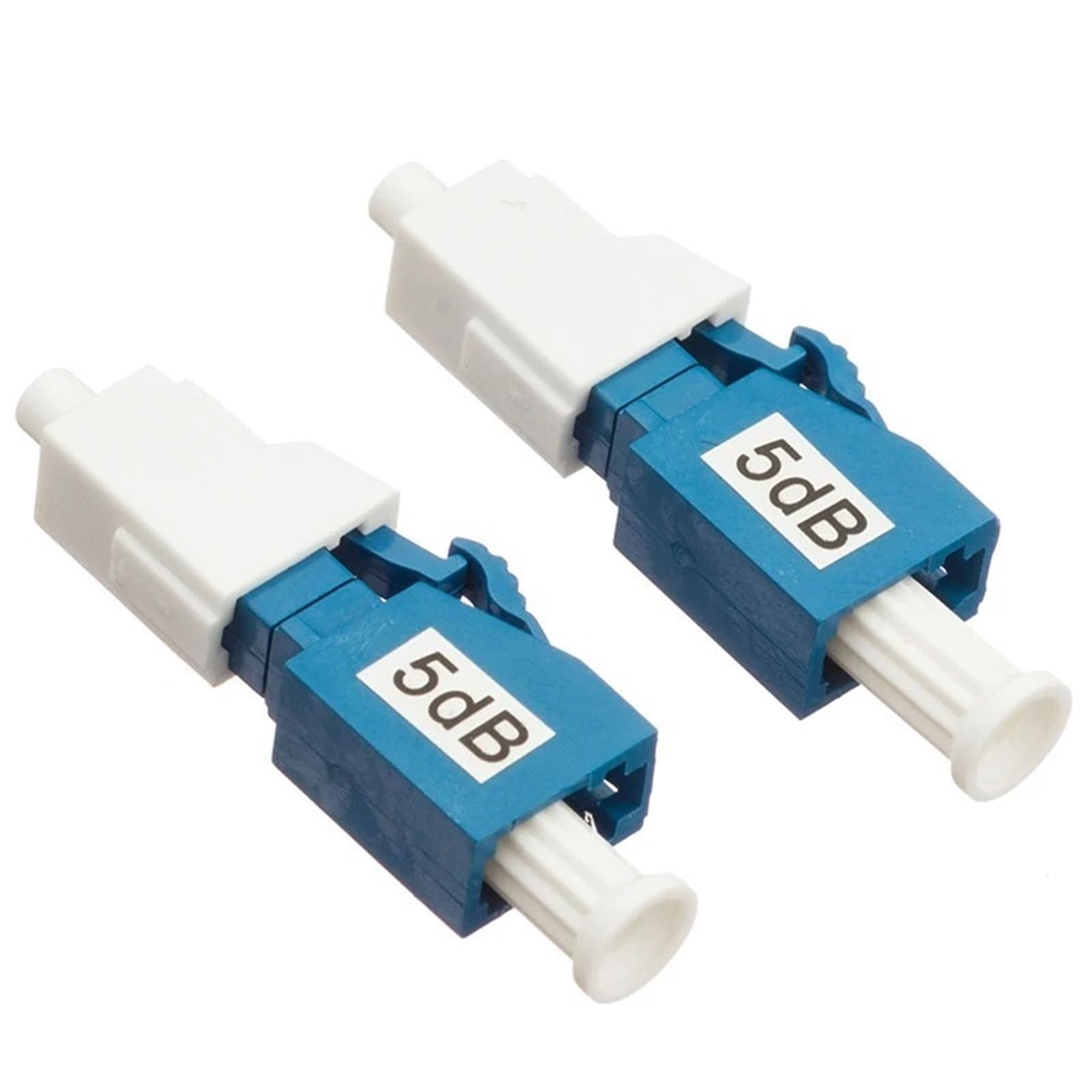 Attenuatore FM in Fibra LC Femmina-Maschio Tipo Spina 0db 1db20db 3db 5db 30db 8db Fibra Ottica ftth LC/UPC 10 pz(Grey/Green)