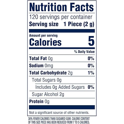 Miniatura 2 de ORBIT Gum WHITE - Goma de mascar sin azúcar, bolsa resellable de 8.5 onzas, 120 unidades (paquete de 8)