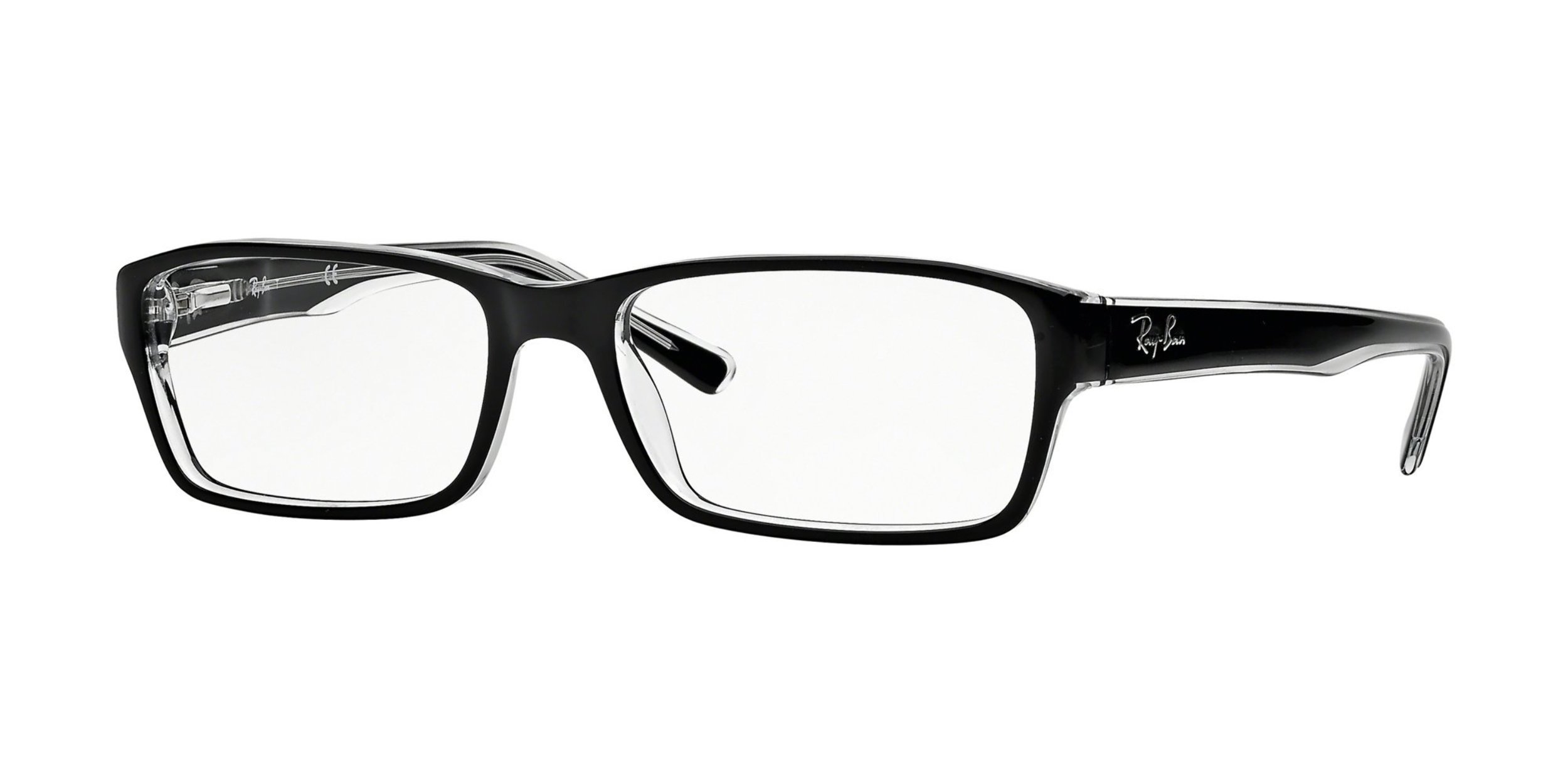 Ray Ban RX5169 Eyeglasses-2034 Black/Transparent-54mm
