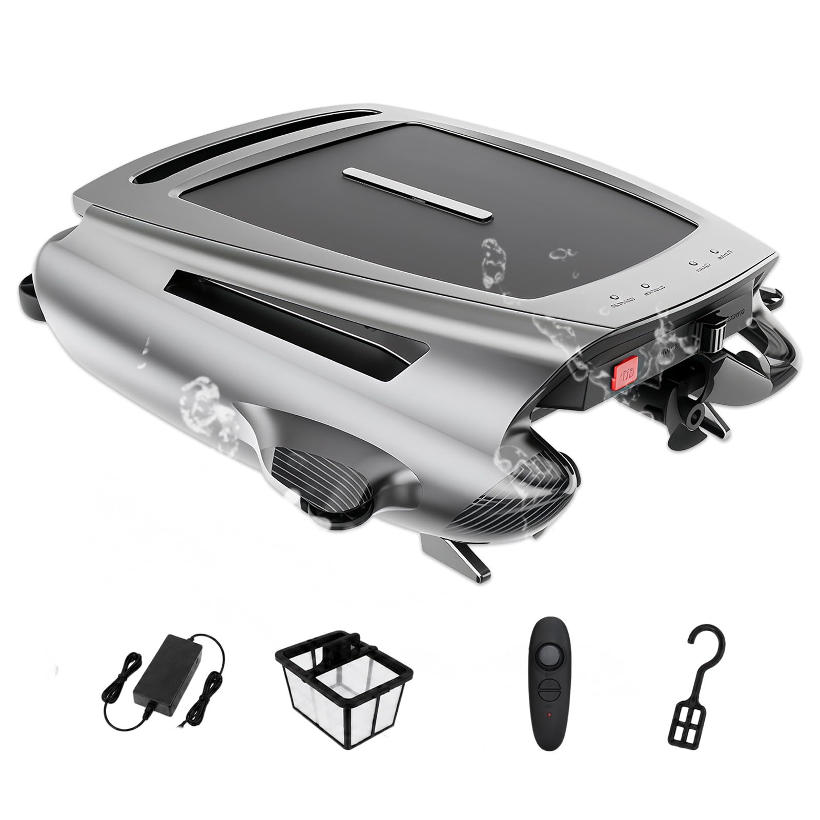 Limpiafondos Automático Inteligente Skimmer Solar Robotizado