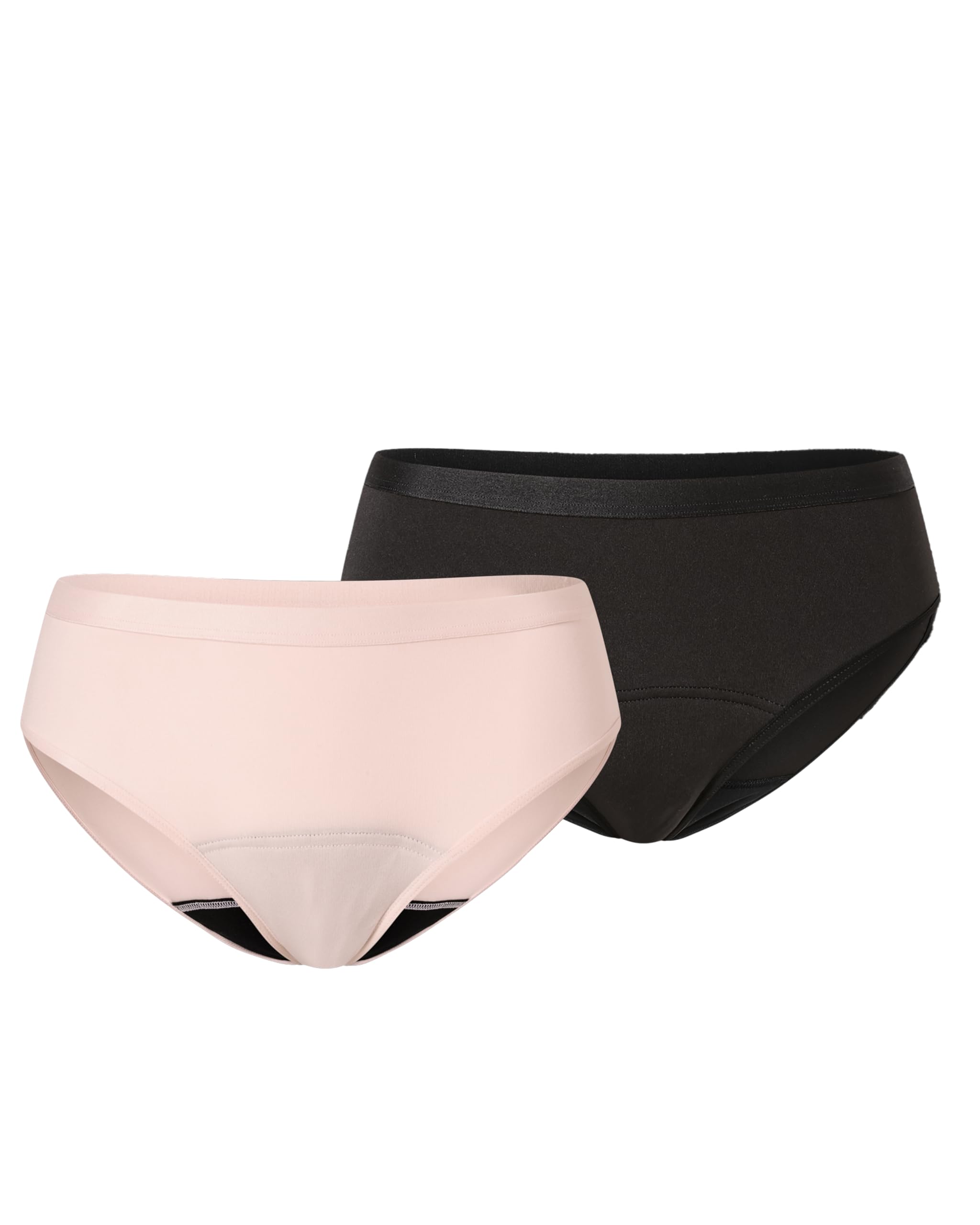 Schiesser Damen 2 PACK Menstruationswäsche / Periodenslip auslaufsicher - Secret Care
