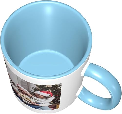 Miniatura 4 de Taza personalizada con impresión de doble cara para tazas, añade tu texto fotográfico, regalos personalizados para el hogar, oficina, café, regalo