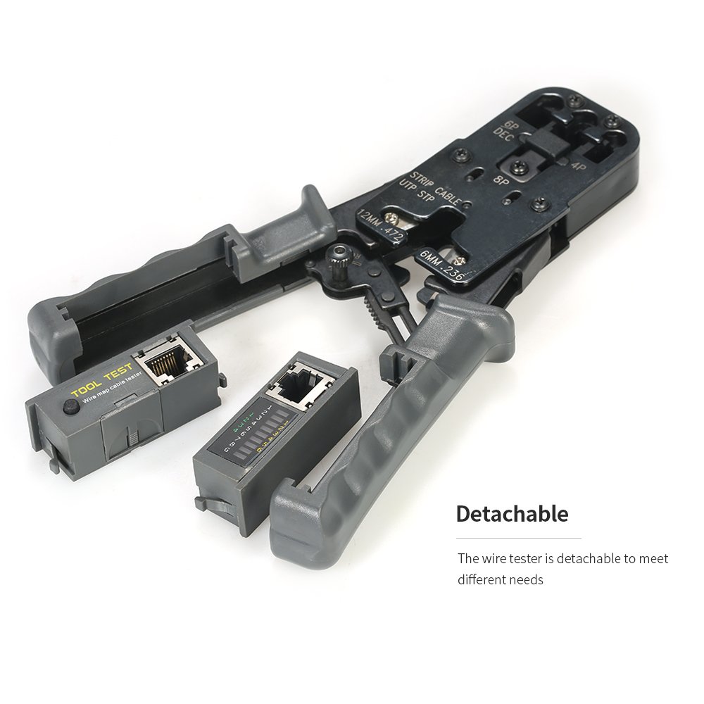 Générique Multifonctions Pince, RJ45 Pince, Pince à sertir, Pince à sertir, Cutter