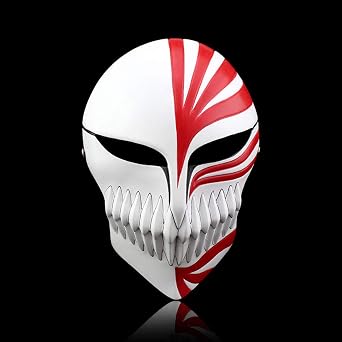 Resin Kurosaki Full Face Mask Halloween Party Costume Mask