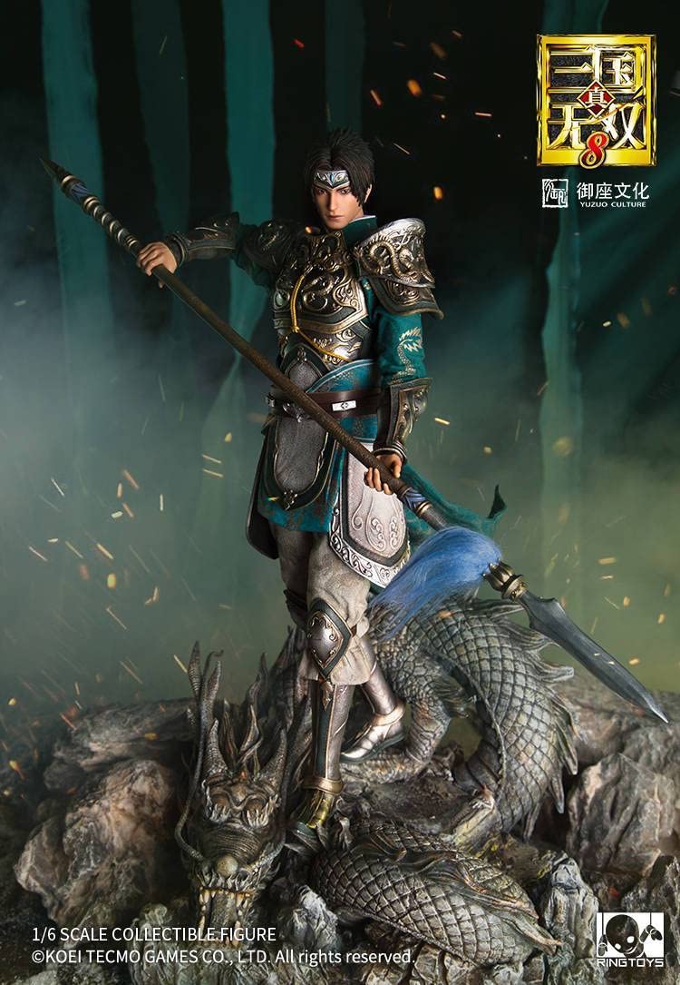 未開封新品　RingToys真・三國無双 8 1/6 趙雲 子龍　フィギュア Amazon.co.jp: RingToys 1/6 真・三國無双 8 趙雲 未開封 戦国 武将