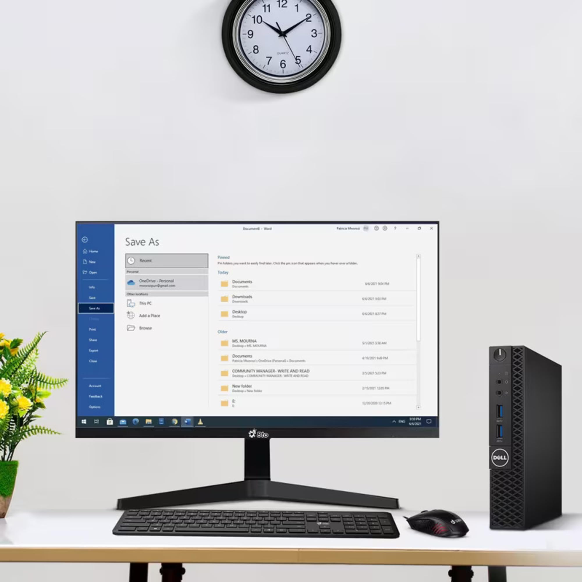 Amazon.com: Dell 3060 Micro Desktop Computer — Intel Core i3-8100t
