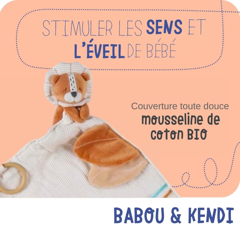 Noukies N2239.09 Aktivitätsdecke, Ecru