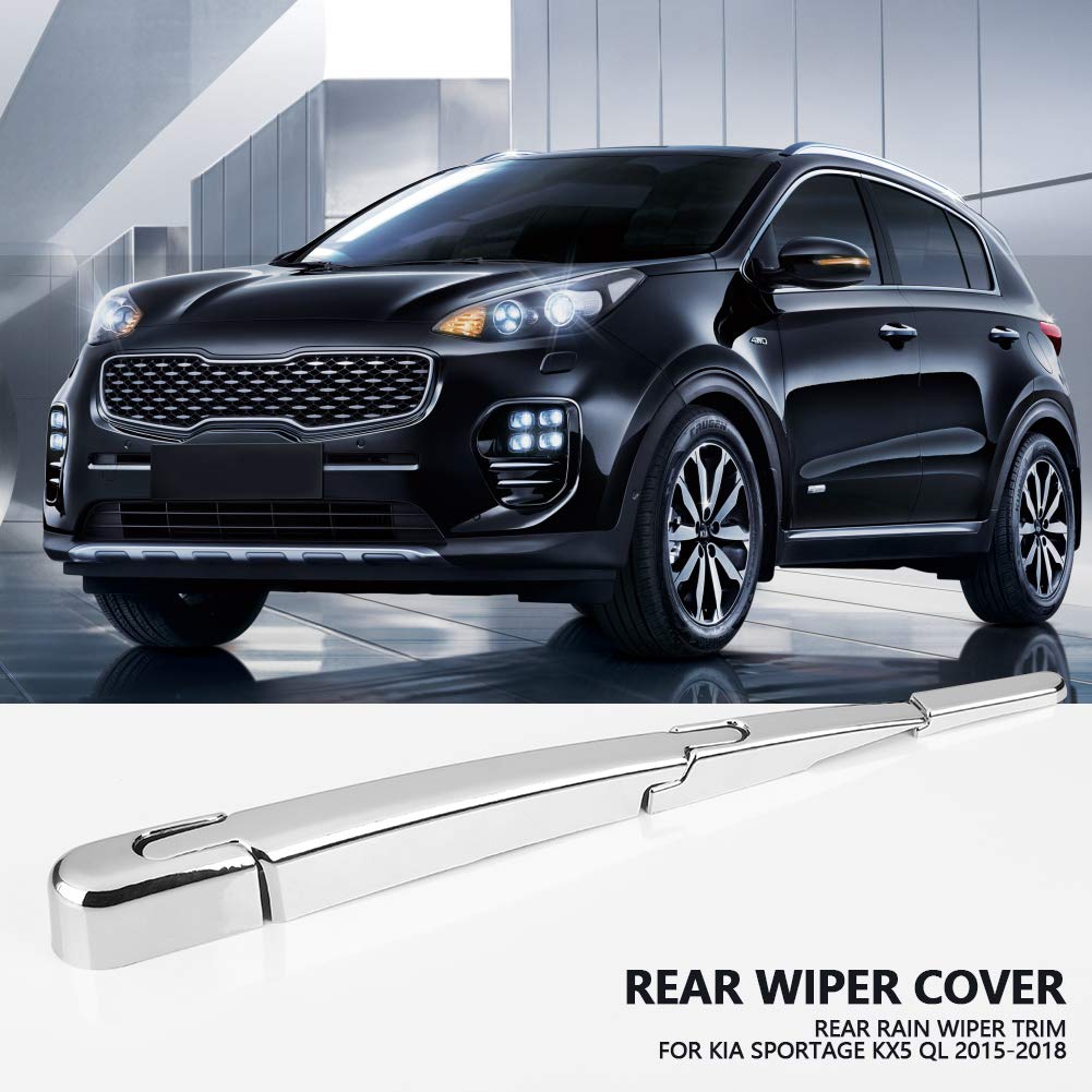 Copertura Cromata Per Tergicristallo Posteriore, Protezione Anti Graffio Per Kia Sportage KX5 QL 2015-2018 - 3