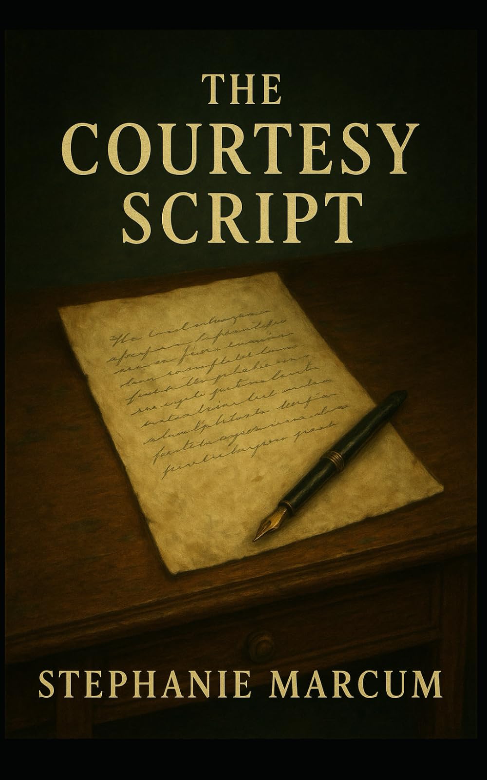 The Courtesy Script: A Psychological Paranormal Thriller (The Whispering Museum Series)