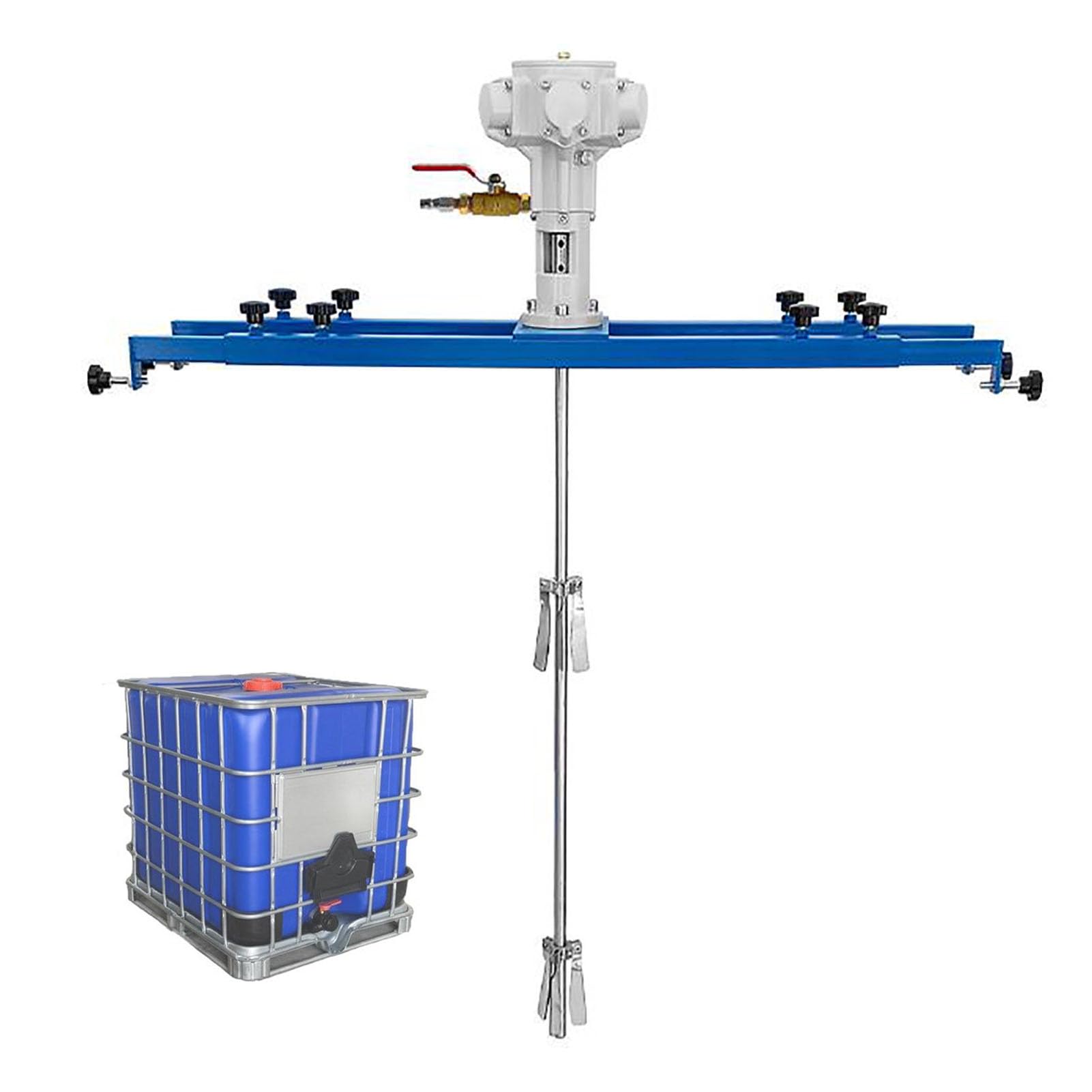 IBC Air Agitator, Tankmixer -Maschine, Kommerzielle Farbe Rührmaschine Mit Stützbügel, Lackmischungsausrüstung, Für Farbe, Beschichtung, Tinte