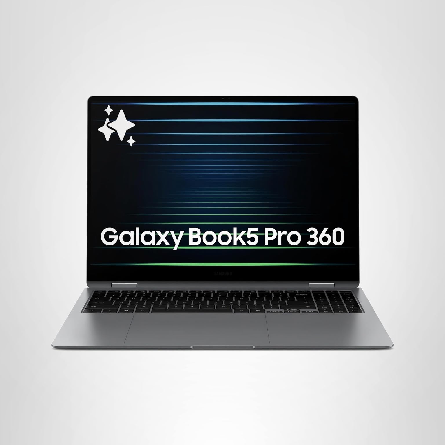 Samsung 16” Galaxy Book5 Pro 360 Copilot+ PC, AI Computer, Intel Core 7 Ultra Processor, 3K AMOLED (2880x1800) Touchscreen, S Pen,120Hz, Dolby Atmos, Student Laptop, Lightweight, All-Day Battery Life