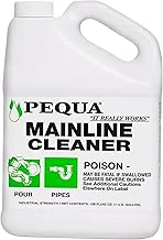 PEQUA INDUSTRIES Main Line Cleaner - Heavy-Duty Main Drain Opener for Drain Pipes, Sewer Lines and Septic Tanks, Dissolves Hairs and Organic Matter, Safe for All Septic Systems (1 Gallon (Pack of 1))