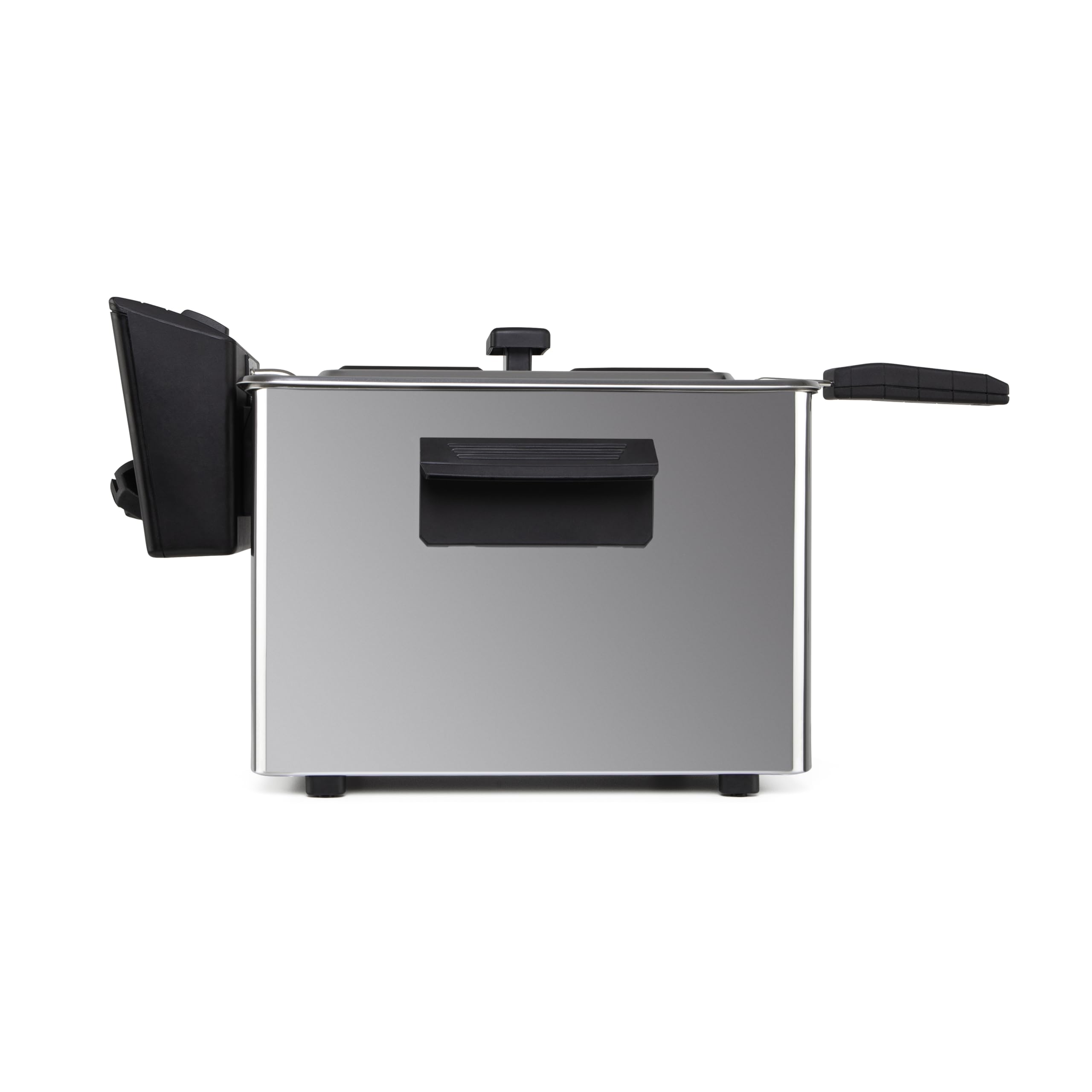 Orbegozo Fdr 80 - Friteuse professionnelle, 8 litres, thermostat réglable, témoins lumineux, poignée toucher froid, chemin de câbles, acier inoxydable, 3000 W