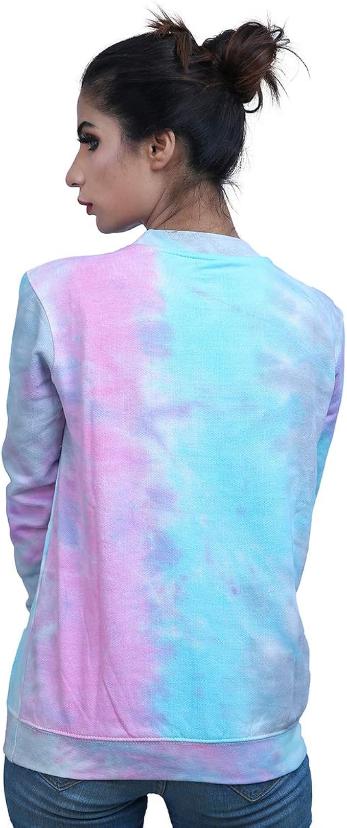 tie dye sweater pastel