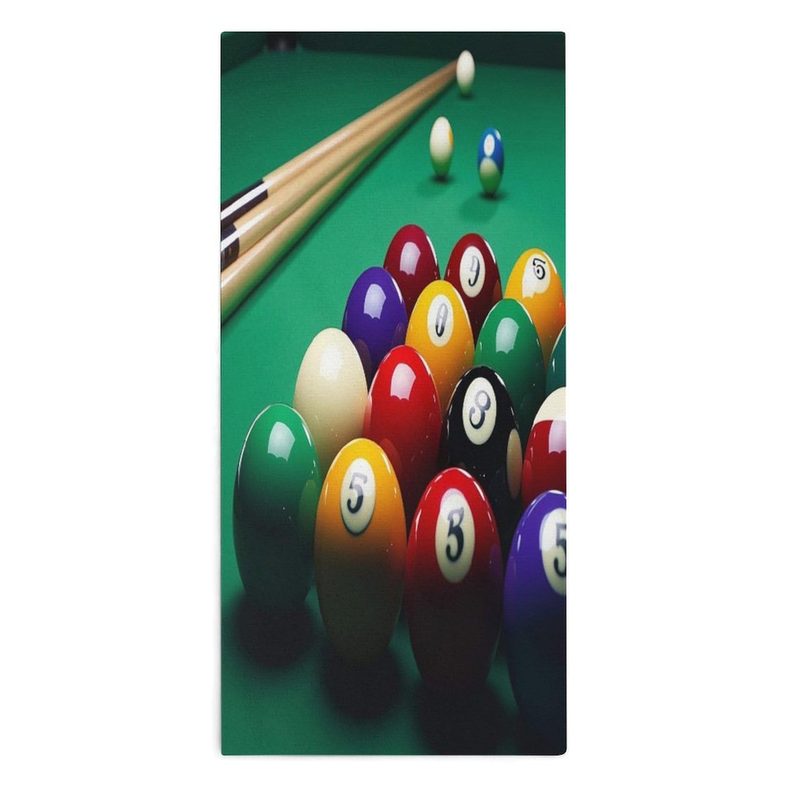 VstaDank Billiards Towel Quick Dry Absorbent Towels for Beach Thin Soft Lightweight Travel Bath Towel Sand Free Super Microfiber Face Towels for Sport Bath Adults